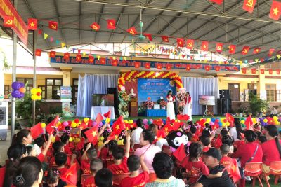 Trường mầm non Đức Lý xã Nam Xang tổ chức khai giảng năm học 2025-2026