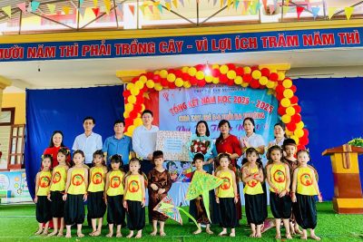 Trường mầm non Đức Lý tổng kết năm học 2025 – 2026, chia tay trẻ 5 tuổi và vui tết thiếu nhi 1/6